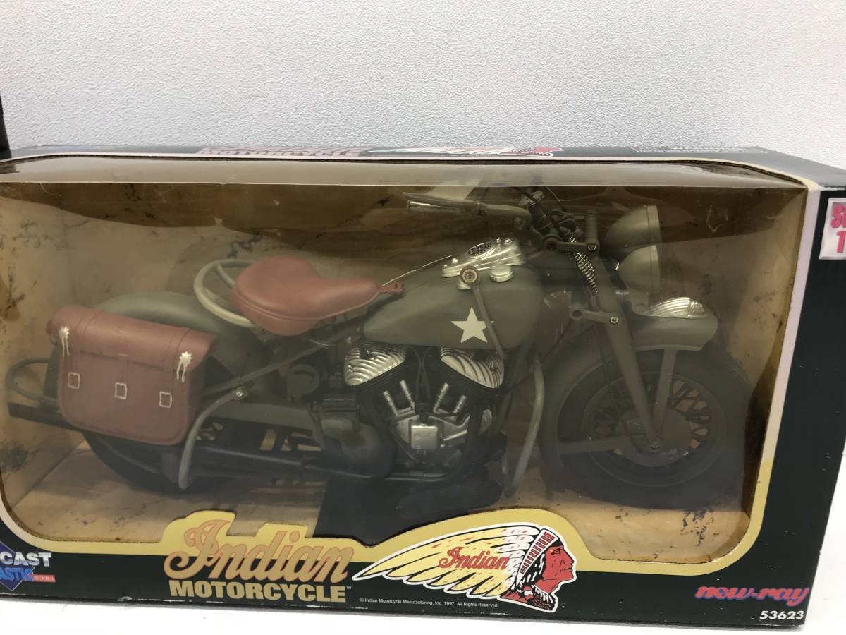 119 C)★１円～★DIE-CAST　1/6　インディアン　チーフ、ホンダXR400R_画像2