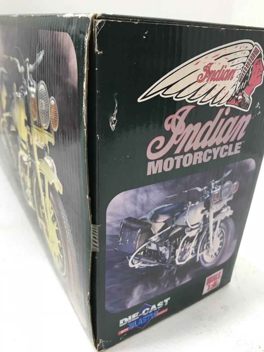 119 C)★１円～★DIE-CAST　1/6　インディアン　チーフ、ホンダXR400R_画像6