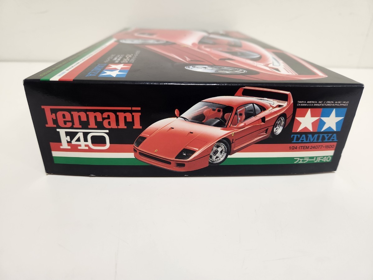 タミヤ1/24　未組立　同梱可　フェラーリ F40　(スポーツカーシリーズNO.77)_画像5