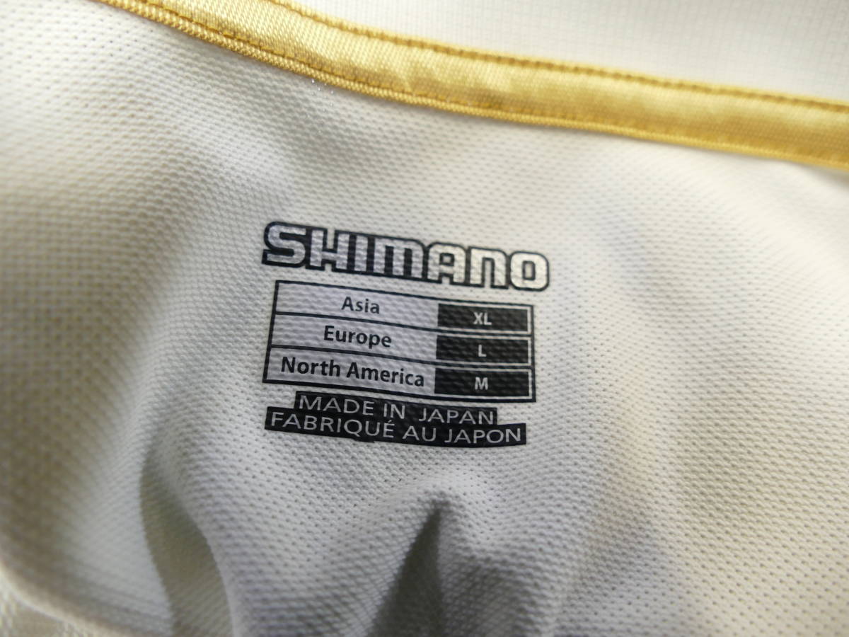 （中古品）シマノ リミテッドプロ ポロシャツ SH-174R　サイズＸＬ_画像4