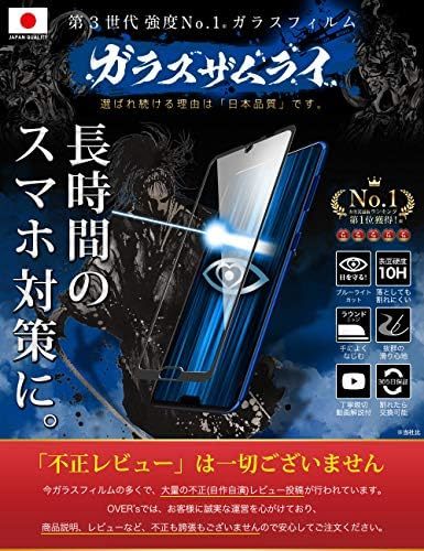 【残りわずか】 硬度 10H 全面保護 ブルーライトカット 908SH SH-51A SHG01 強化ガラス ガラスフィルム 用 _画像2