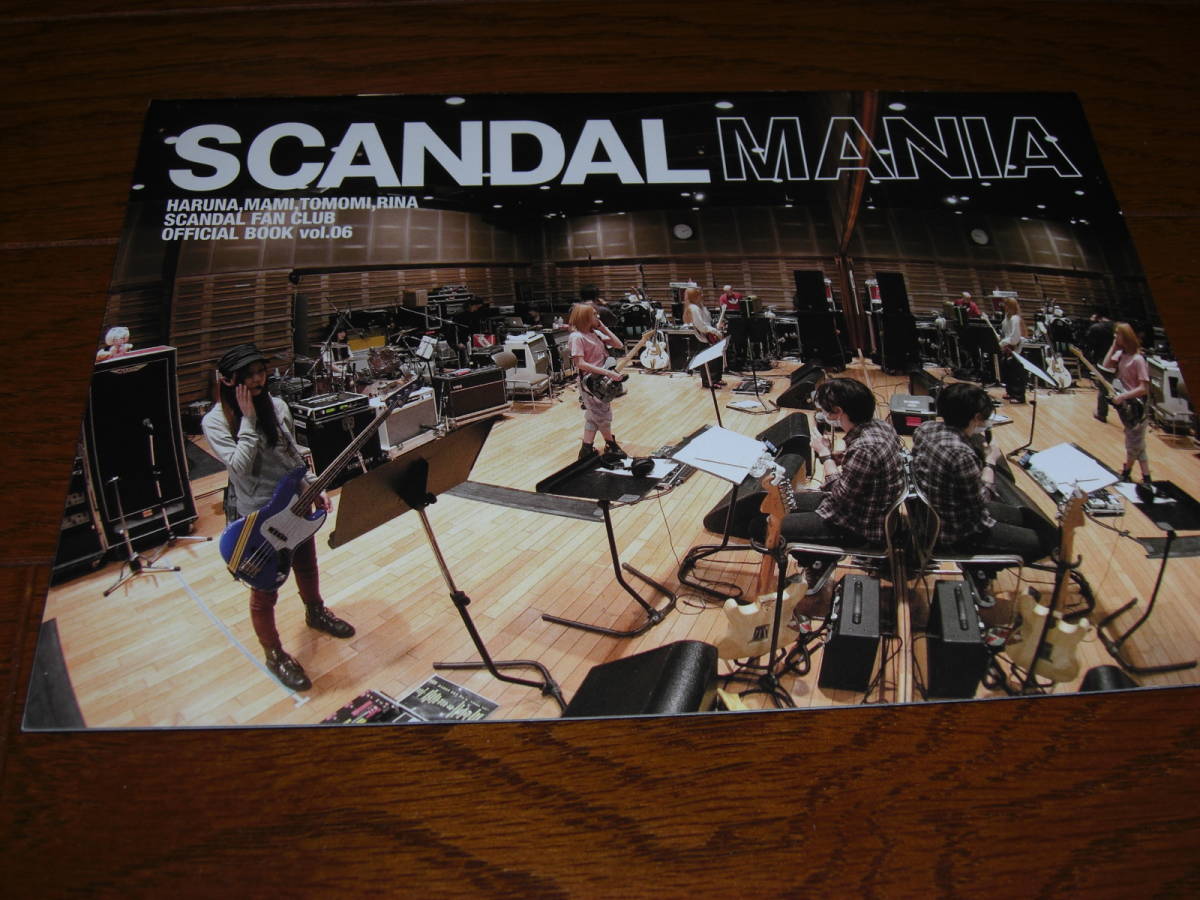 SCANDAL FC бюллетень MANIA Vol.6