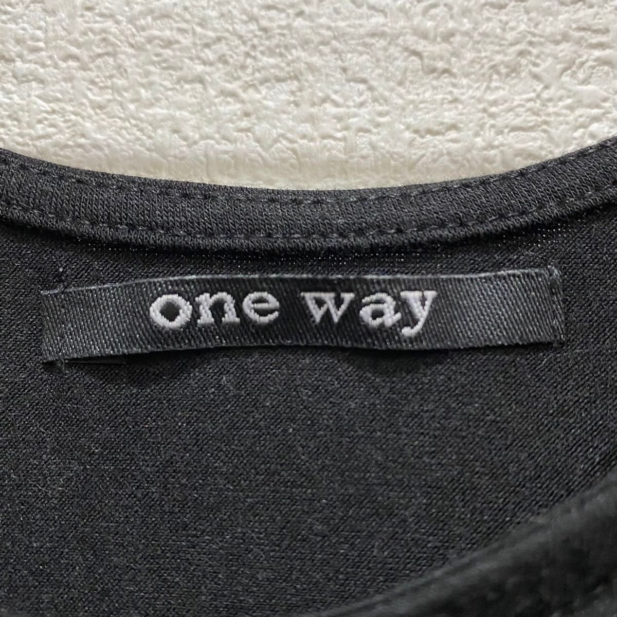 【再値下げ】oneway 肩紐リボンタンクトップ