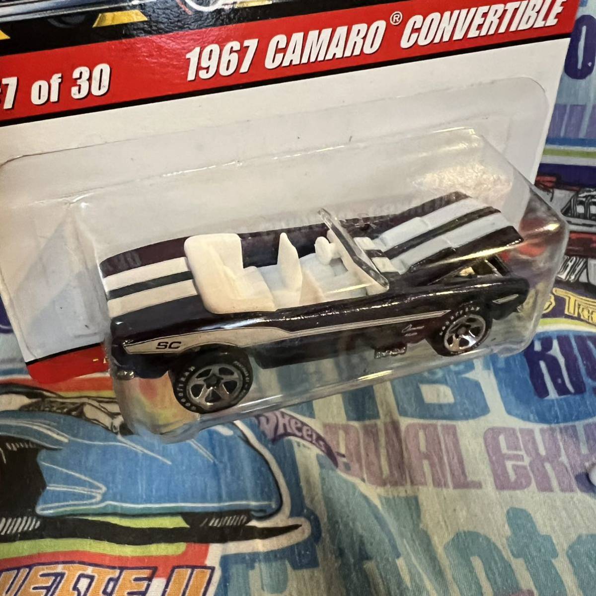 HOT WHEELS Classics 1967 CAMARO CONVERTIBLE シボレー カマロ オープン メタリックネイビー ホットウィール クラシック 当時物 CHEVROLET_画像2