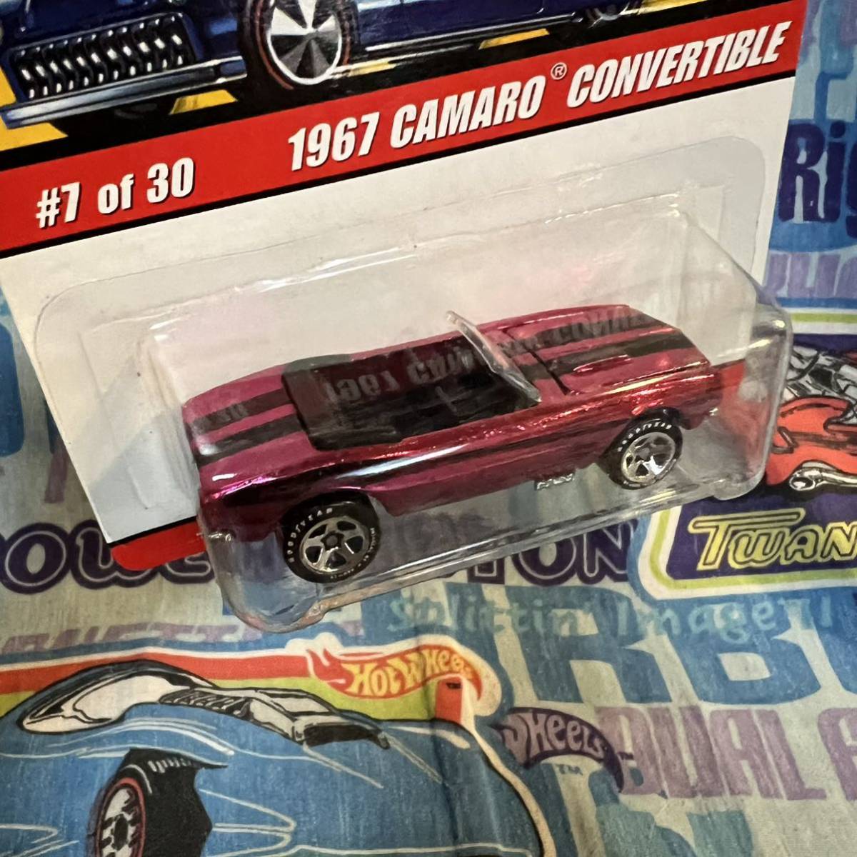 HOT WHEELS Classics 1967 CAMARO CONVERTIBLE シボレー カマロ オープン メタリックパープル ホットウィール クラシック 当時物 CHEVROLET_画像2