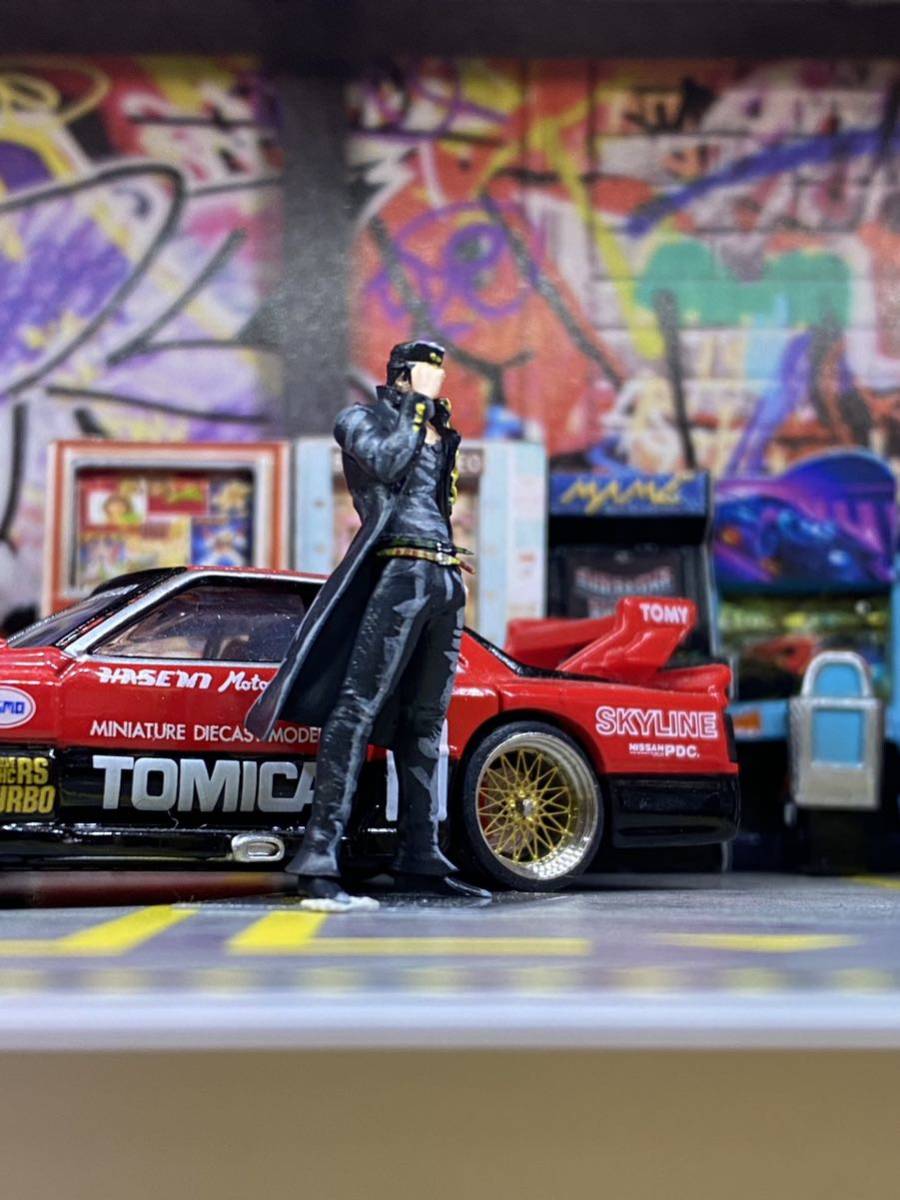 1:64 男前 暴走族 学ラン ジョジョ フィギュア トミカサイズ 1:64 男前 暴走族 学ラン ジョジョ フィギュア トミカサイズ