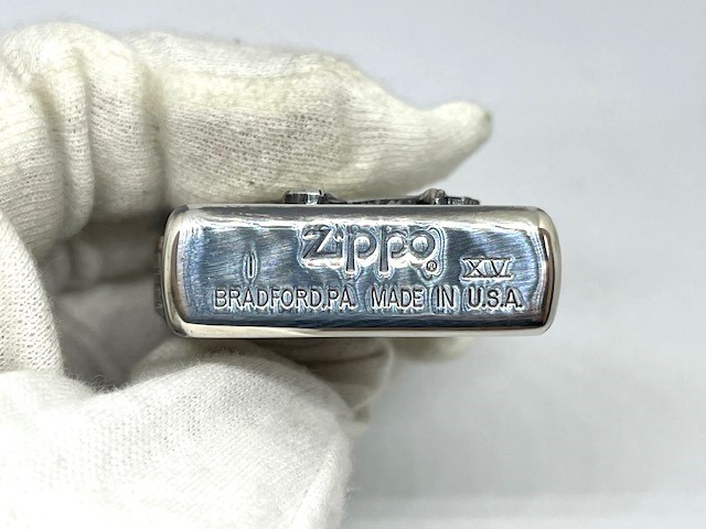 【未使用 保管品】ZIPPO ジッポー ライター 1999年製 零式艦上戦闘機52型 リミテッド シリアル入 缶ケース入 ポーチセット ゼロ戦 零戦_画像7