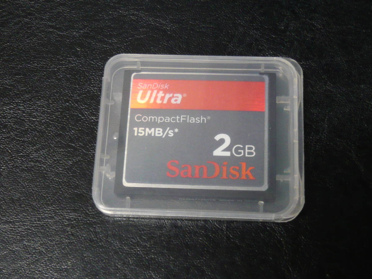 動作保証！SanDisk Ultra CFカード 2GB_画像1