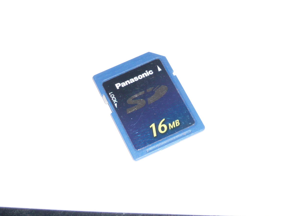動作保証！Panasonic SDカード 16MB 安心の日本製_画像1