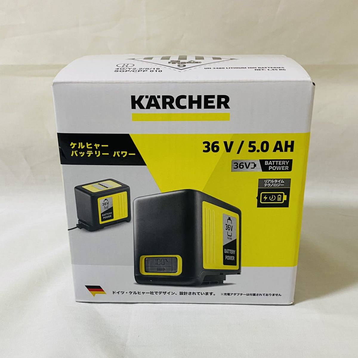 【新品】KARCHER ケルヒャー バッテリー パワー 36V 5.0AH_画像1