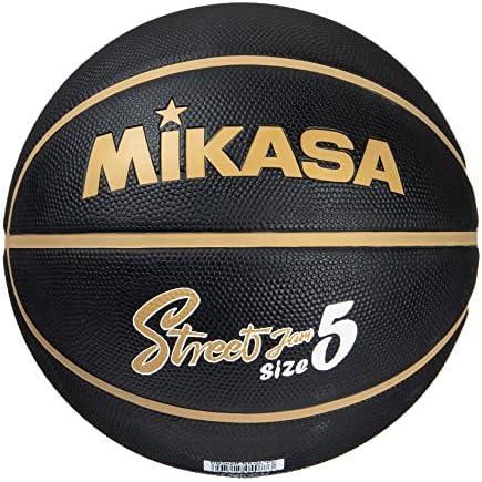 【単品】5号_ブラック/ゴールド ミカサ(MIKASA)バスケットボール 7号/6号/5号 ゴム 推奨内圧0.49~0.63(kgf/)_画像6