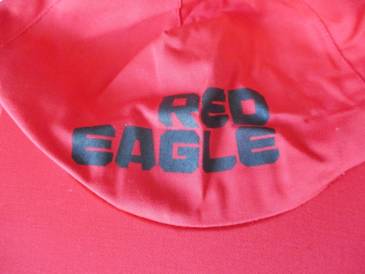 帽子 レッド イーグルス AEROBATIC TEAM THE RED EAGLES JAPAN アクロバット 未使用 当時物 稀少 コレクション サイズ不明_画像2