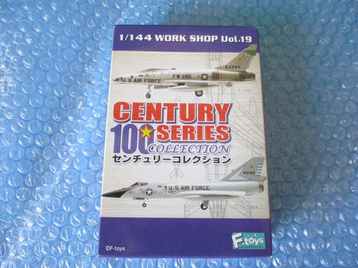 プラモデル 食玩 エフトイズ 1/144 センチュリーコレクション F-105D サンダーチーフ 3-C 未組み立て 昔のプラモ_画像1