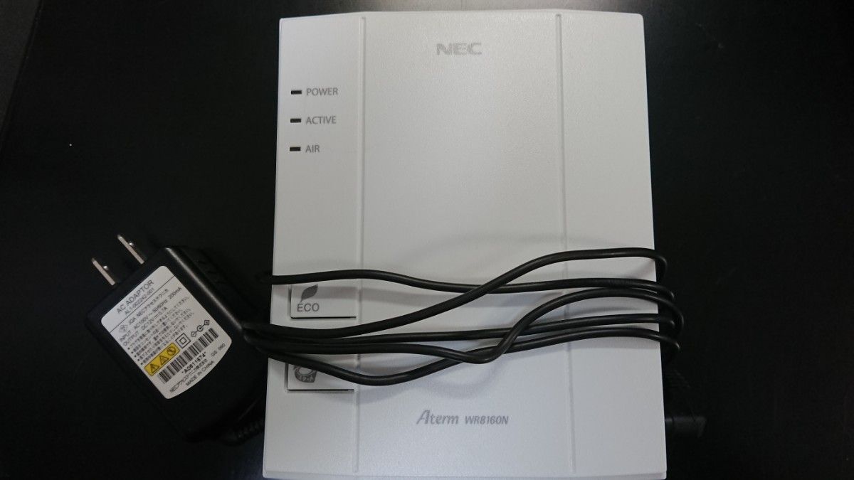 NEC Aterm WR8160N  ルーター WiFi 無線LAN 有線LAN