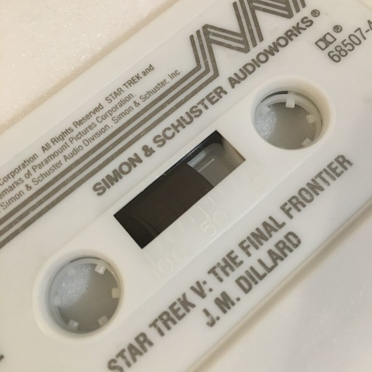 カセットテープ STAR TREK V the final fronteir 中古品/スタートレック/SF 映画/レトロ_画像3