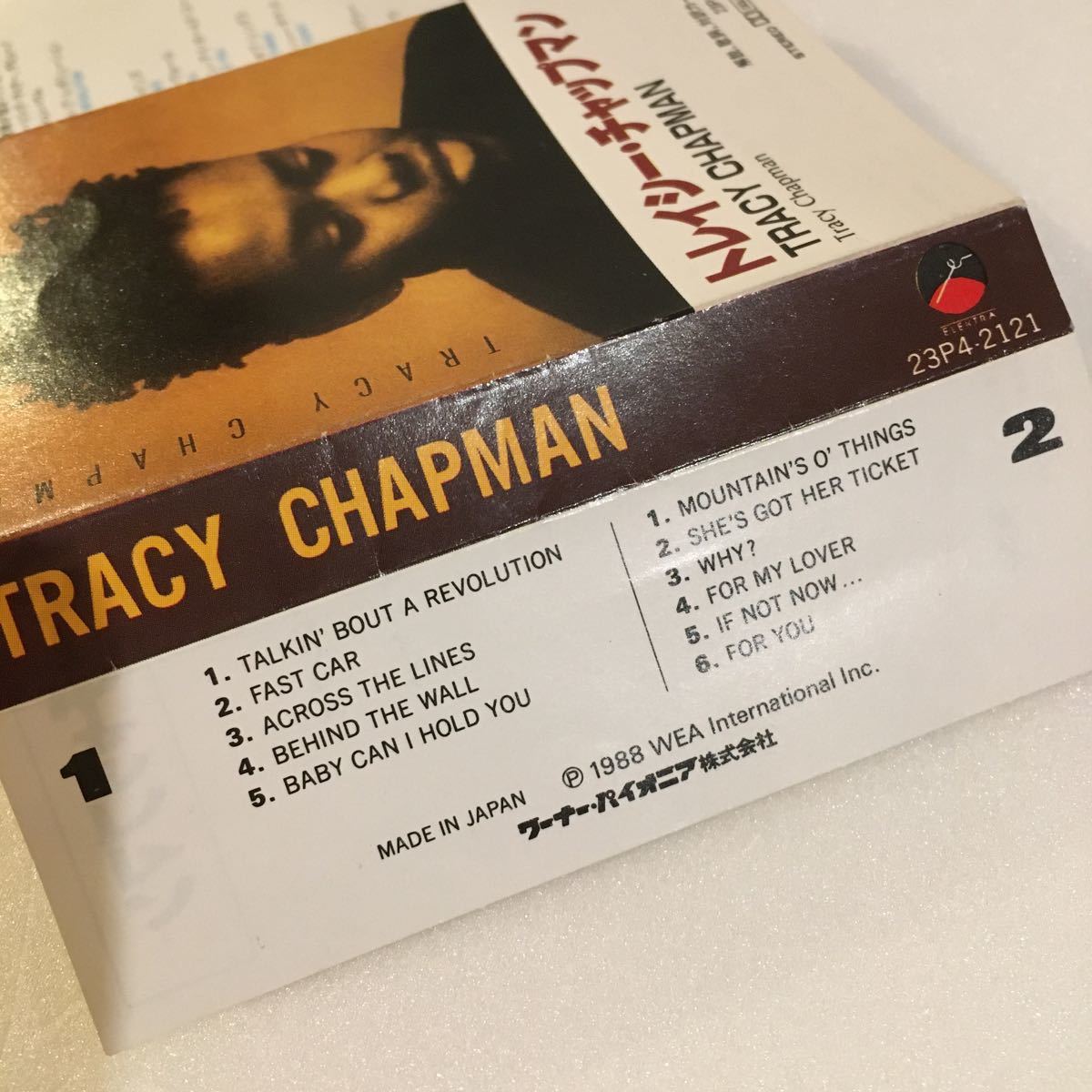 カセットテープ 「TRACY CHAPMAN」トレイシー チャップマン 付録なし 中古/洋楽/レトロ_画像9