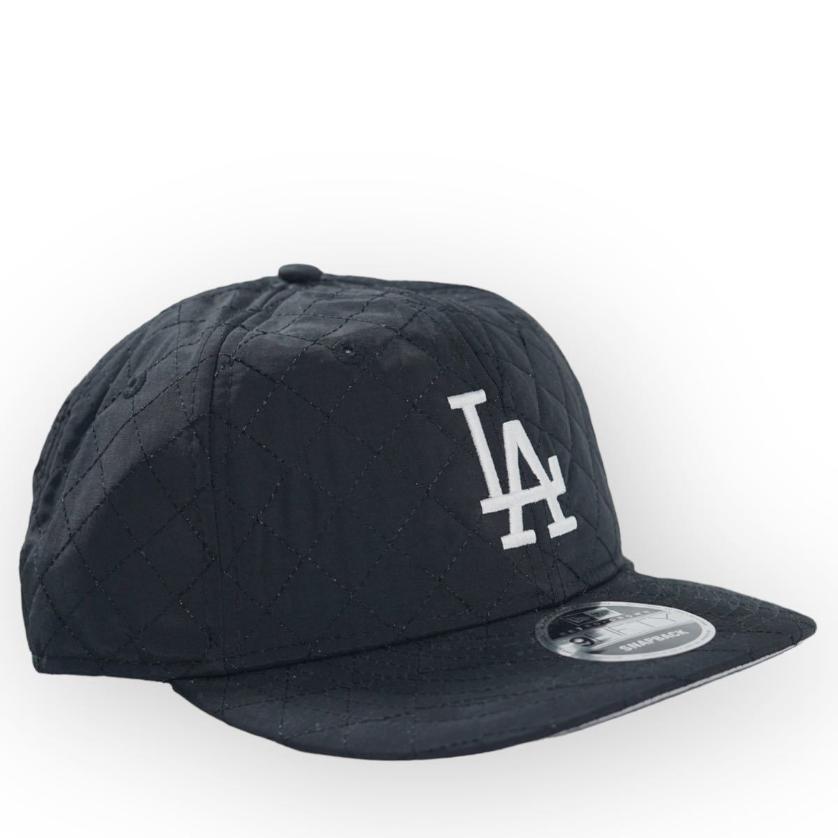 ◆日本未発売◆NewEra Los Angeles Dodgers 9FIFTY Quilted Snapback キルティングキャップ ロサンゼルスドジャース　大谷翔平　MLB LA _画像2