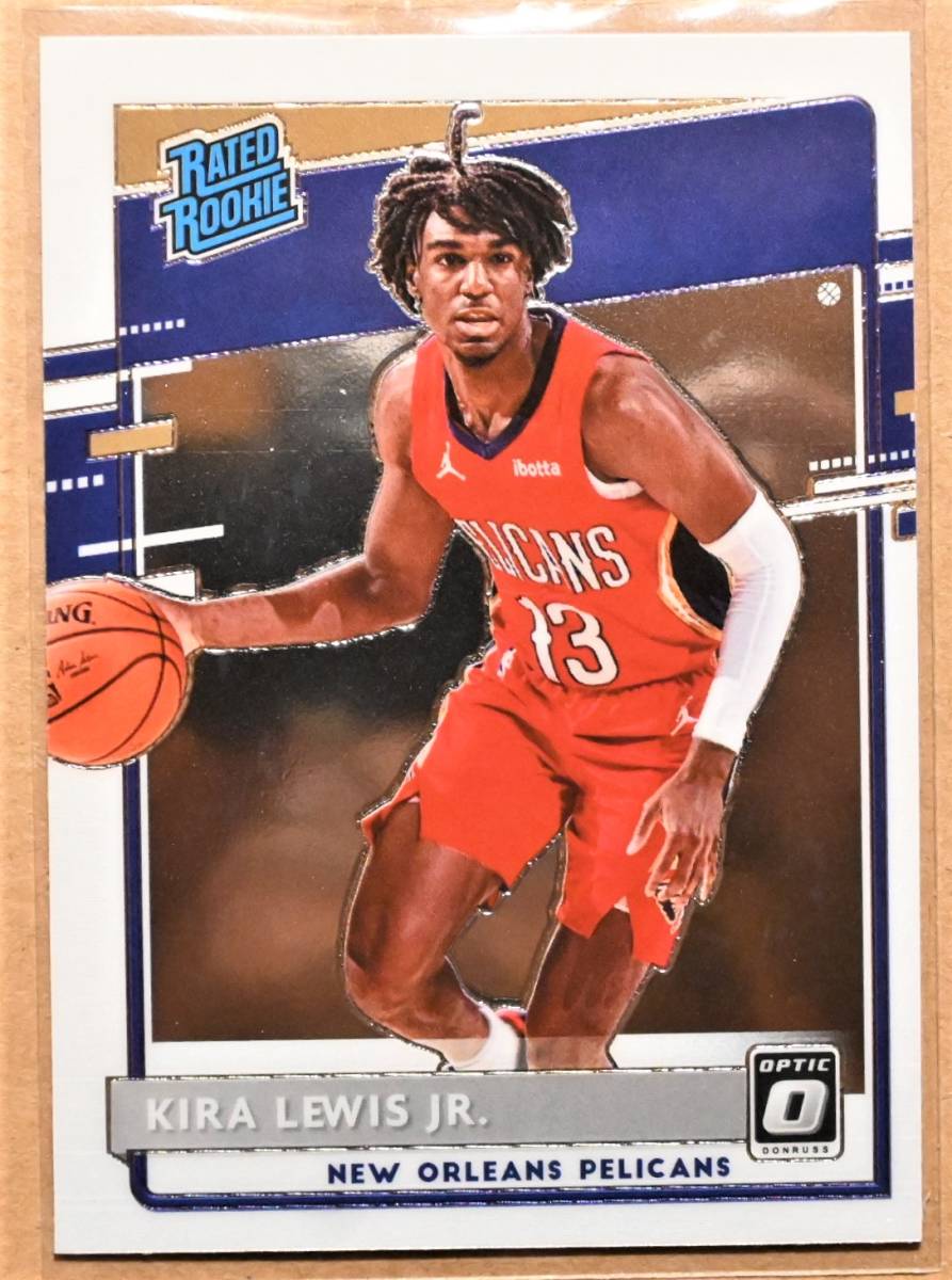 KIRA LEWIS JR. (カイラ・ルイス・ジュニア) 2020-21 OPTIC RATED ROOKIE ルーキー トレーディングカード 【NBA,ペリカンズ,PELICANS】