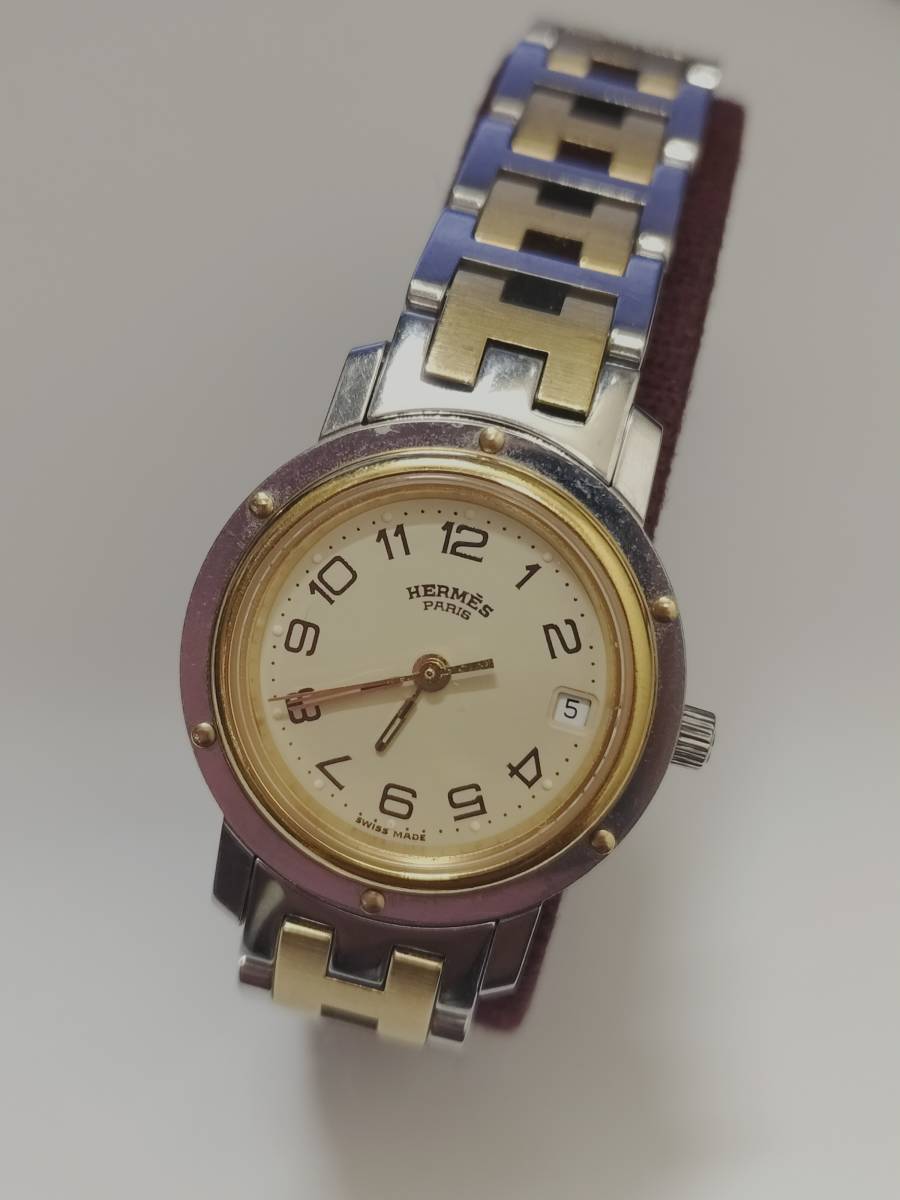 13532円 ◇HERMES エルメス◇ CL4.220 クリッパー◇ コンビ 13532円 ◇HERMES エルメス◇ CL4.220 クリッパー◇ コンビ