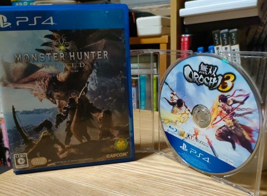 PS4/無双OROCHI3＆モンスターハンターワールド