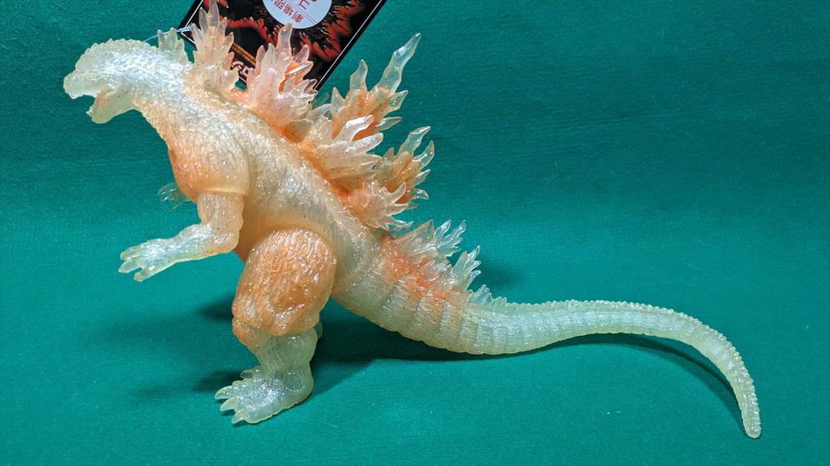 劇場限定版ゴジラ2000★ミレゴジ★東宝怪獣シリーズ★バンダイソフビ★タグ付き美品★『ゴジラ2000ミレニアム』_画像5