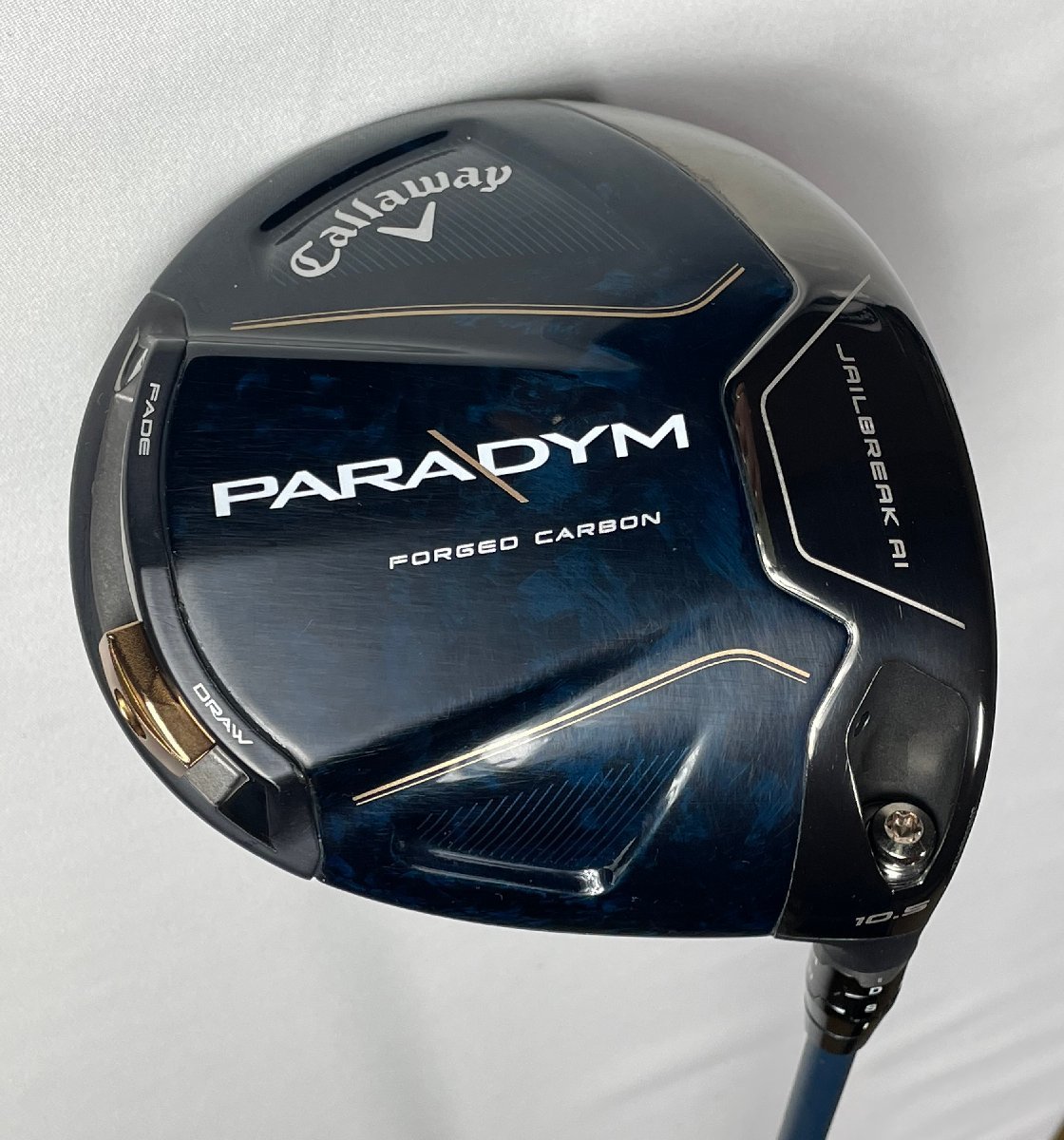 Callaway キャロウェイ　PARADYM　パラダイム　10.5°　ドライバー　Fujikura　VENTUS　TR　5R　for　Callaway　　装着_画像1