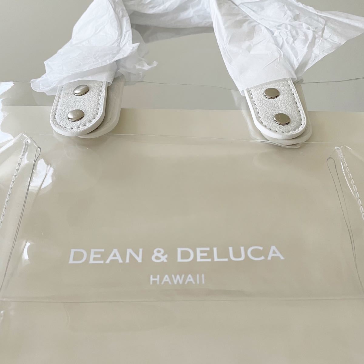 DEAN&DELUCA Гаваи ограничение винил большая сумка серый новый товар Гаваи Dean and Dell -ka