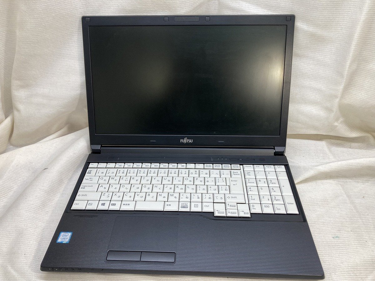 ジャンク 富士通 FUJITSU ノートパソコン LIFEBOOK A577/RX FMVA22015P 通電・起動のみ確認[18786_画像2