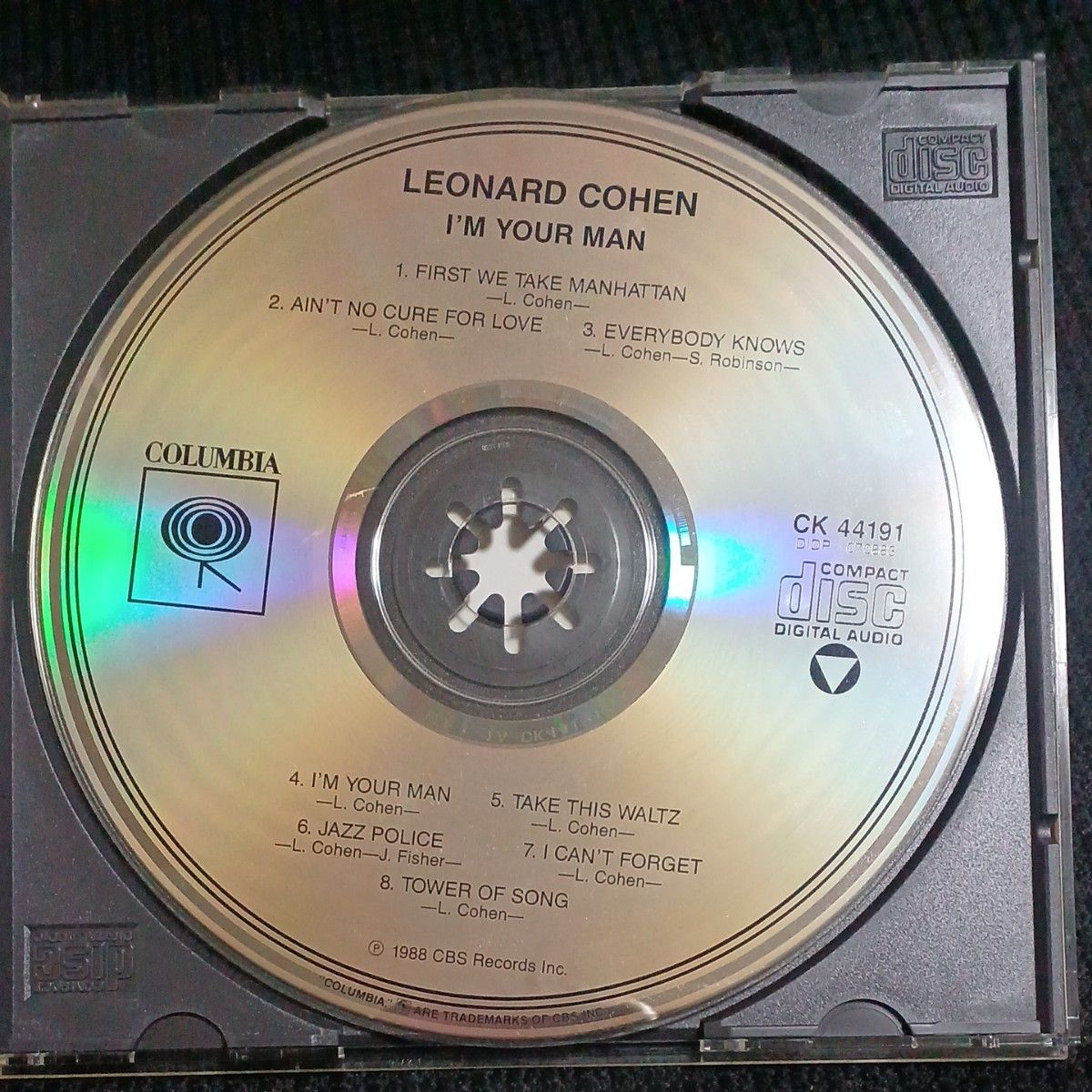 LEONARD COHEN レナード・コーエン／I’m your man　輸入盤CD