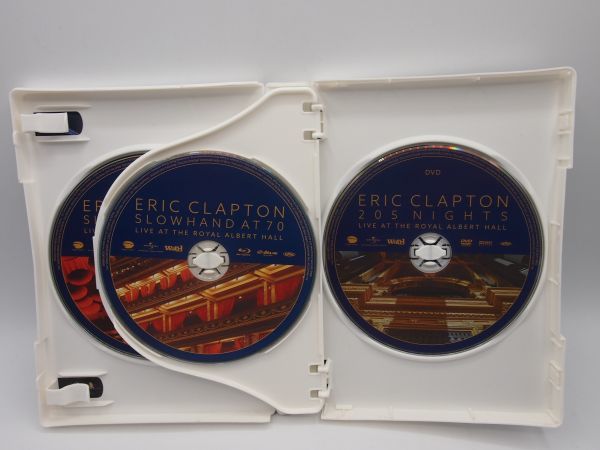 ＃5540 中古 ERIC CLAPTON エリック・クラプトン SLOWHAND AT 70 LIVE AT THE ROYAL ALBERT HALL /2CD+Blu-ray+DVD_画像6