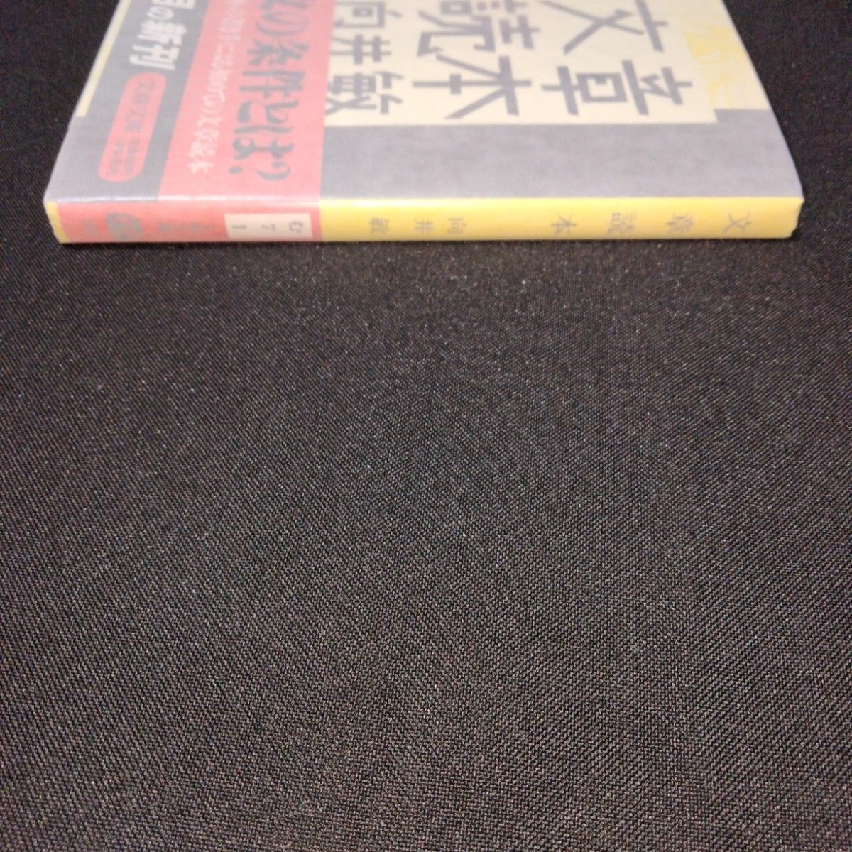 【サイン本】向井敏　文章読本 初版