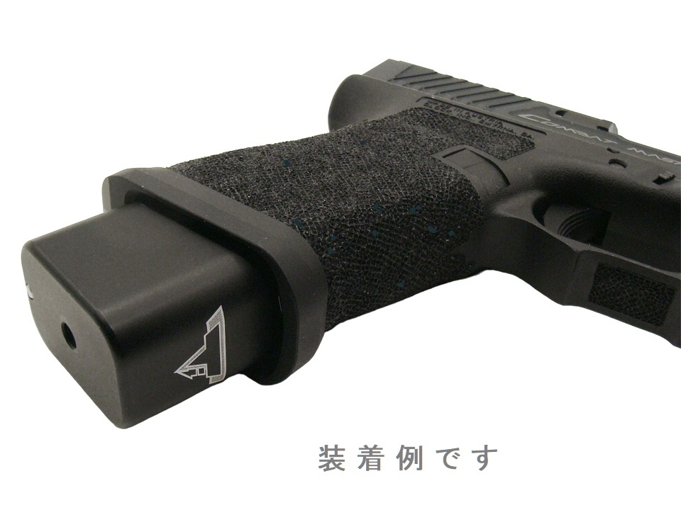 EMG マルイ G19 TTI Licensed マガジンエクステンショ BK / ガス増量タイプ_画像7