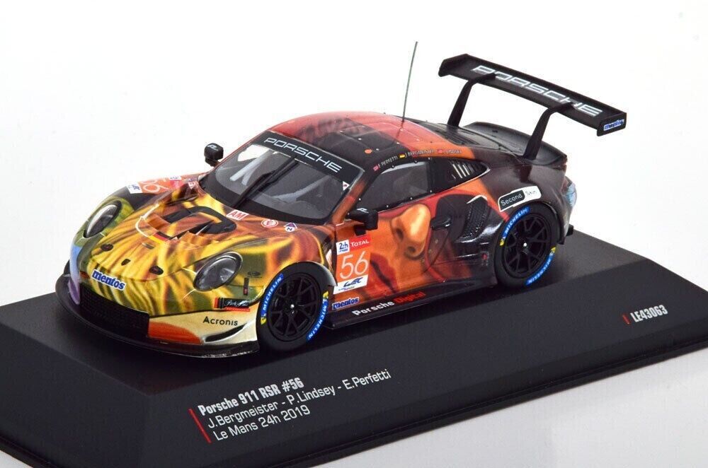 ドイツ限定 イクソ 1/43 ポルシェ 911 RSR #56 Team Project 1 ルマン24H LMGTE AM 優勝 2019_画像1