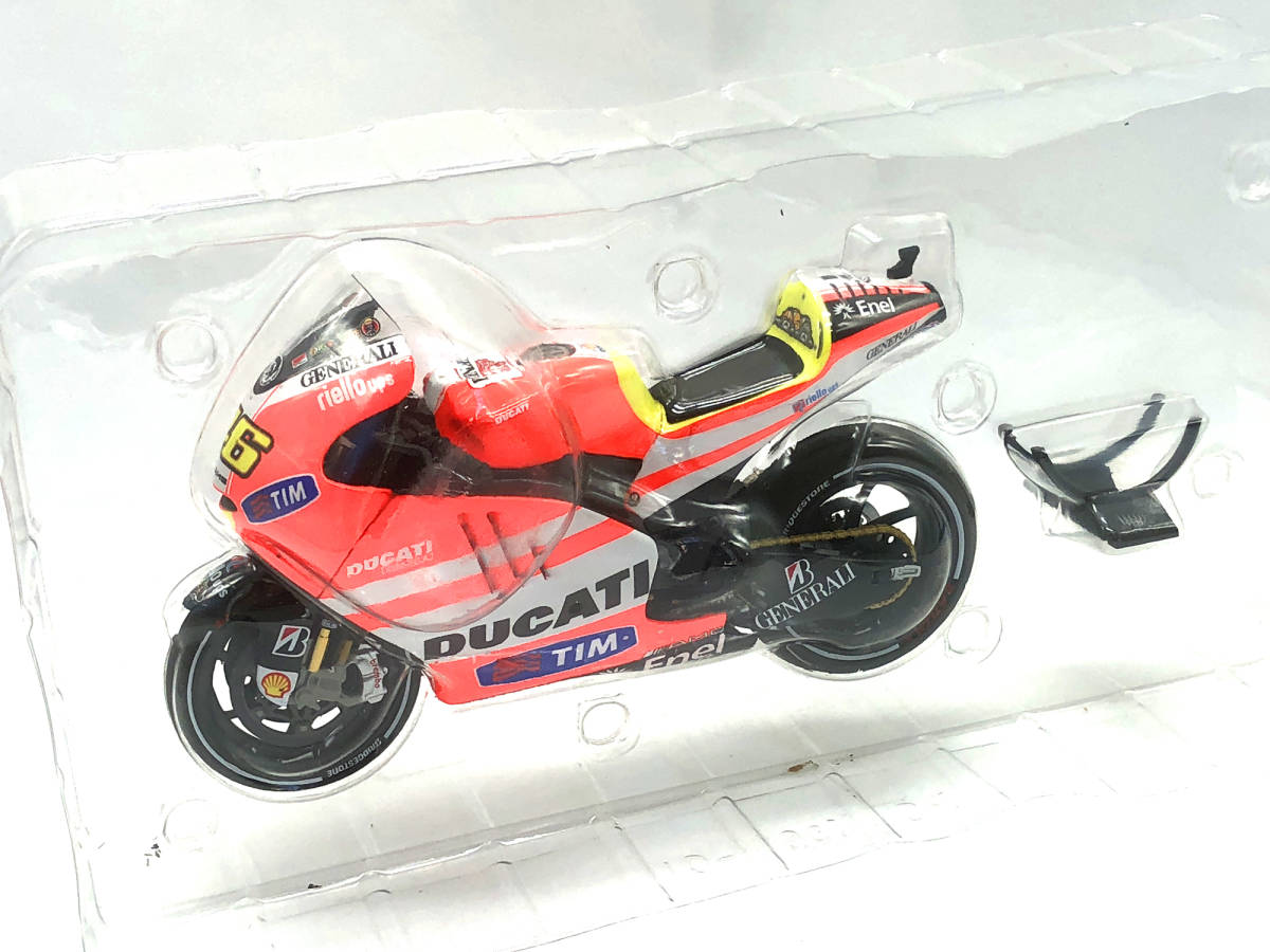 ミニチャンプス 1/12 ドゥカティ デスモセディチ GP11.1 #46 モトGP 2011 V.ロッシ_画像1