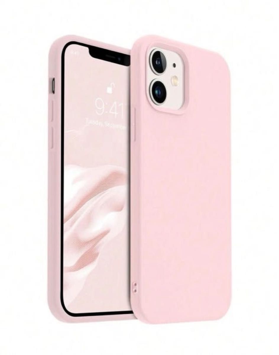 iPhone13用スマホケース★可愛い、柔らかい、ピンク、ベージュ、ブラウン、ブラック、雑貨、アップル、シンプル、韓国、海外