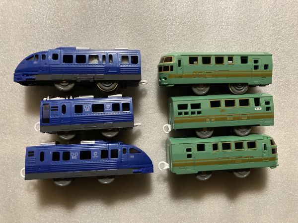  Plarail 833 series Sonic +..... forest JR Kyushu Special sudden 2 point together Takara Tommy TAKARATOMY control number 66