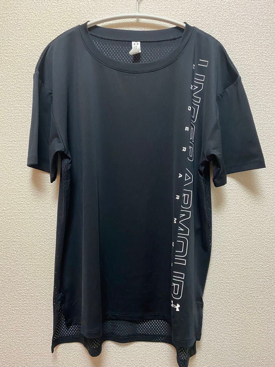 アンダーアーマー　半袖　 Tシャツ ブラック 半袖 LG