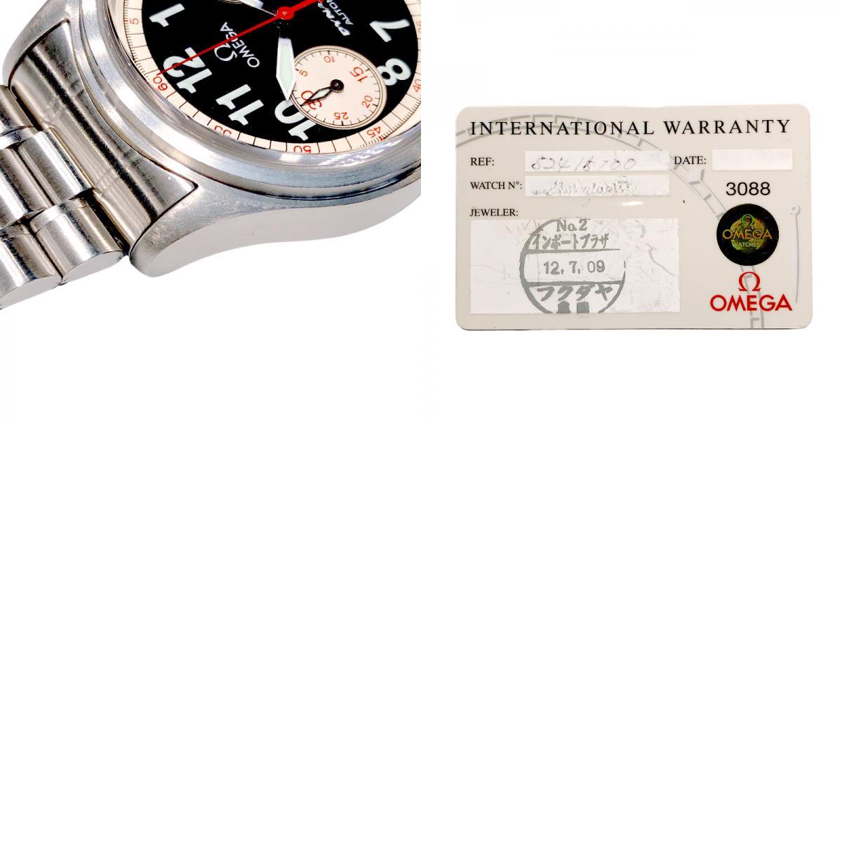 オメガ OMEGA ダイナミック クロノグラフ タルガ・フローリオ　世界1973本限定 524151 ステンレススチール 腕時計 メンズ 中古_画像10