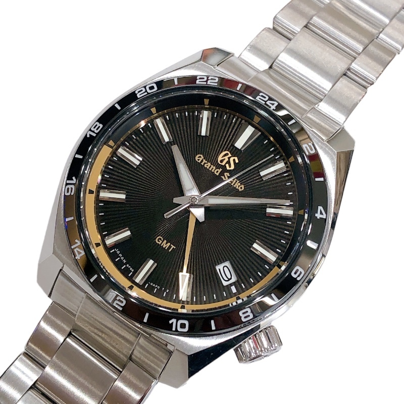 セイコー SEIKO スポーツコレクション　GMT　 SBGN023 ステンレススチール 腕時計 メンズ 中古