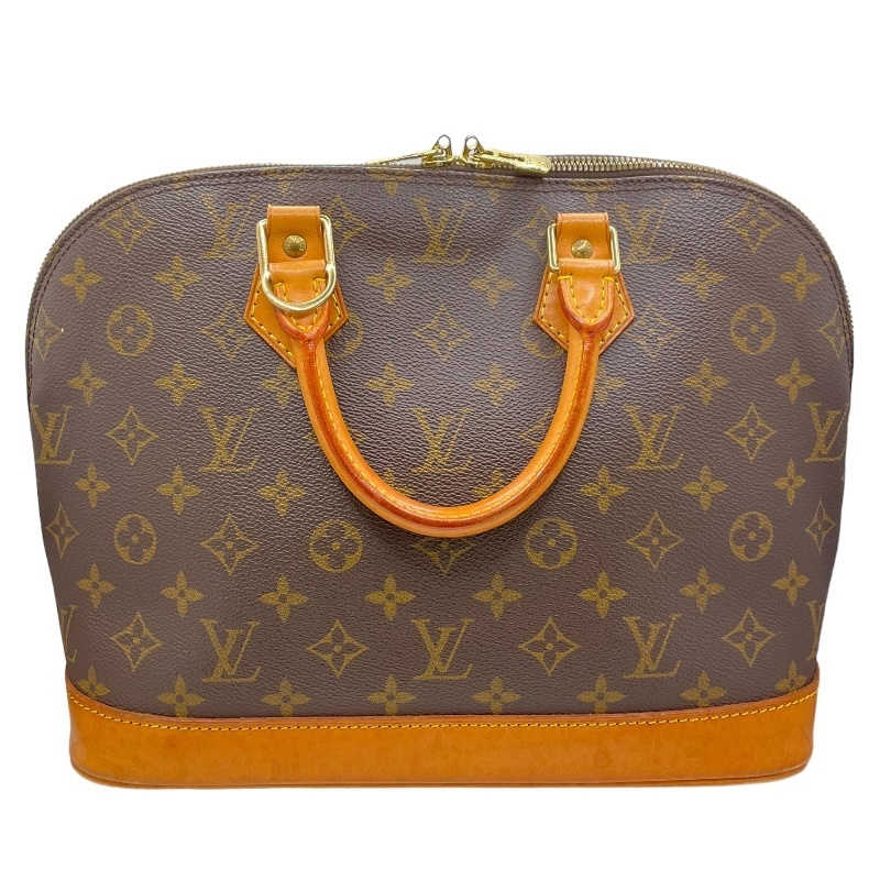 ルイ・ヴィトン LOUIS VUITTON アルマ M51130 ブラウン モノグラム ハンドバッグ レディース 中古_画像1