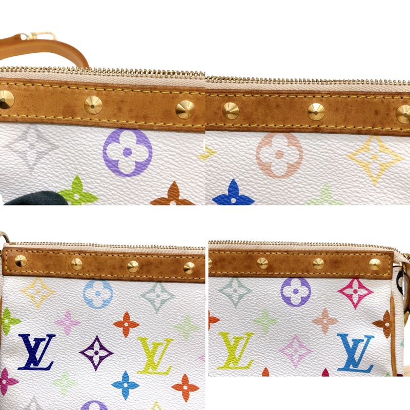 ルイ・ヴィトン LOUIS VUITTON ポシェット・アクセソワール M92649 モノグラムマルチ 牛革 ショルダーバッグ レディース 中古_画像6