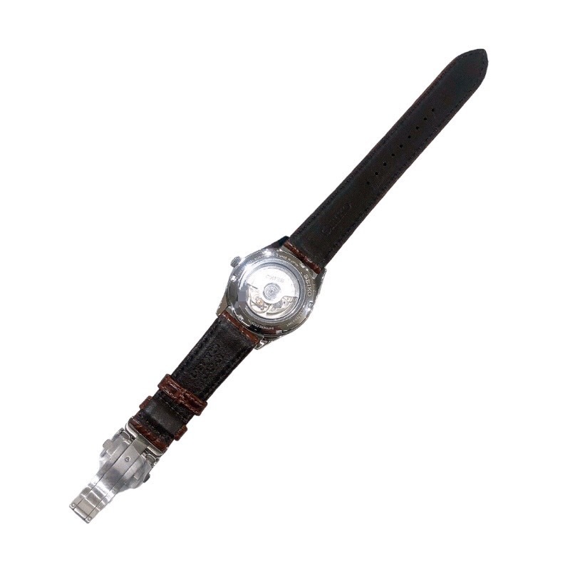セイコー SEIKO プレザージュセイコーウォッチサロン専用モデル SARA017 ホワイト ステンレススチール 腕時計 メンズ 中古_画像3
