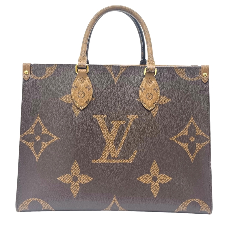 ルイ・ヴィトン LOUIS VUITTON オンザゴーMM M45321 モノグラム・ジャイアント トートバッグ レディース 中古_画像1