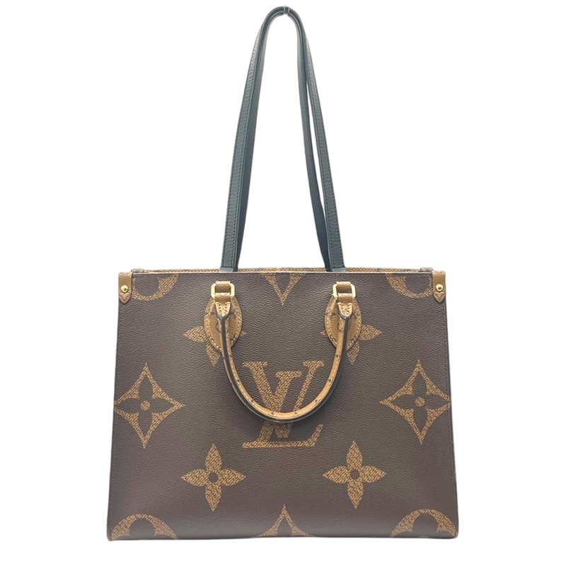 ルイ・ヴィトン LOUIS VUITTON オンザゴーMM M45321 モノグラム・ジャイアント トートバッグ レディース 中古_画像2