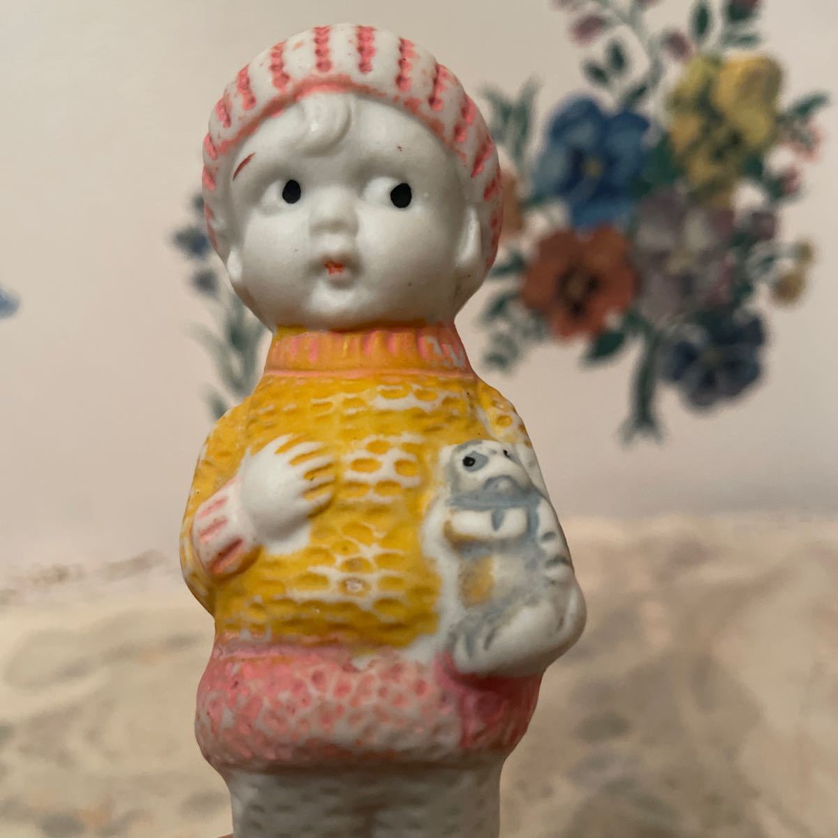  Vintage bisque doll doll ceramics retro antique Vintage made in Japan 