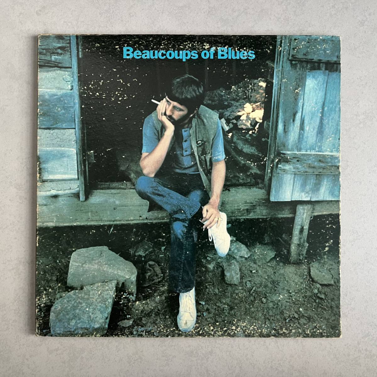 レコード ringo starr beaucoups of blues 1970年 英国盤 リンゴ スター カントリー アルバム アナログ LP_画像1