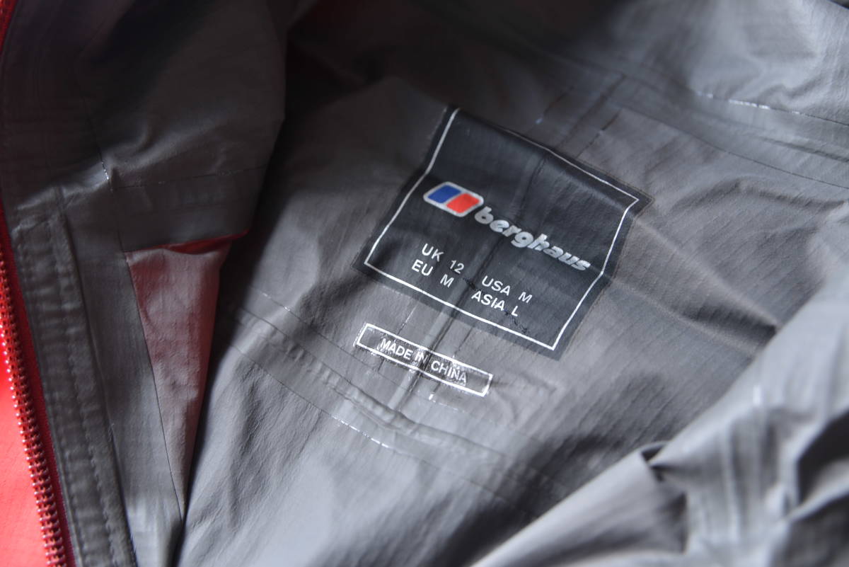 バーグハウス シェルジャケット Berghaus MAYAR PAC SHELL JKT/AF ゴアテックス ジャケット Gore tex アウトドア_画像5