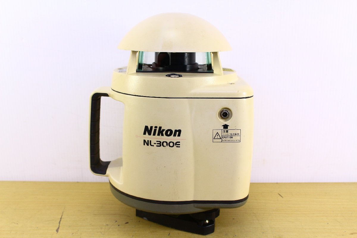 ●Nikon/ニコン NL-300E レーザレベル 測量機 ケース+受光器付き 一部難あり【10901317】_画像2