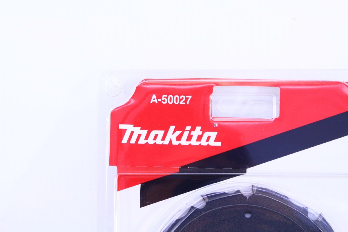 ●【未開封】makita マキタ A-50027 プレミアムオールダイヤチップソー10T 外径125mm 防じんマルノコ用 替え刃 新品【10901942】_画像2