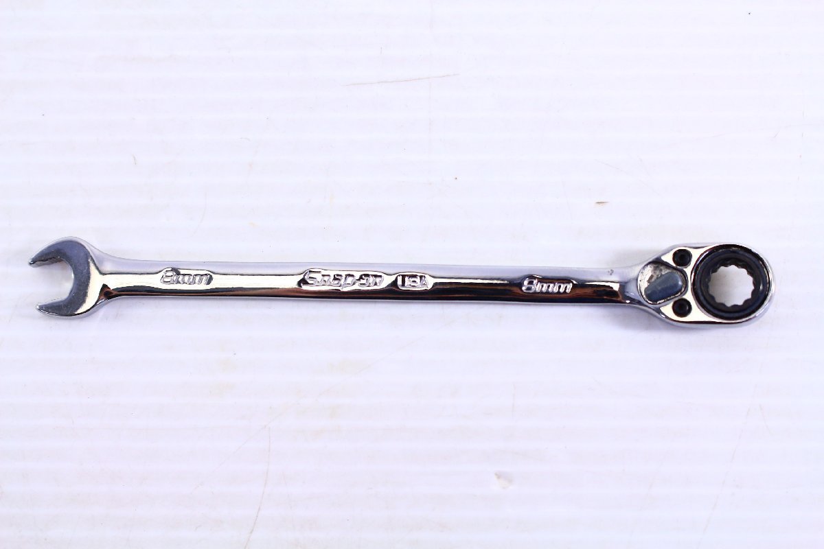 *Snap-on/ Snap-on SOXRRM3 combination wrench Gear Wrench strut 8mm hand tool tool [10906435]